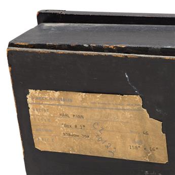 KARL MANN (1930 - ) Box #1.